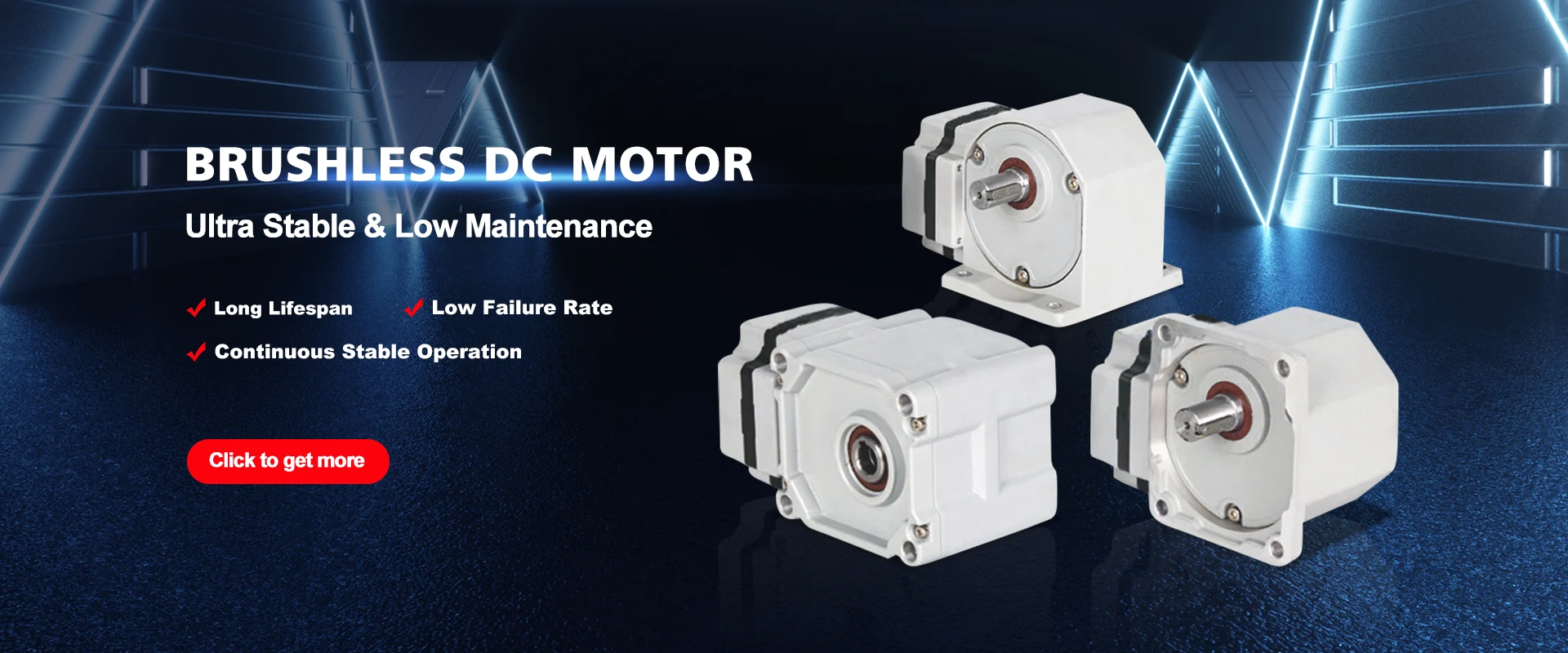 Fornecedor de motor DC sem escova na China