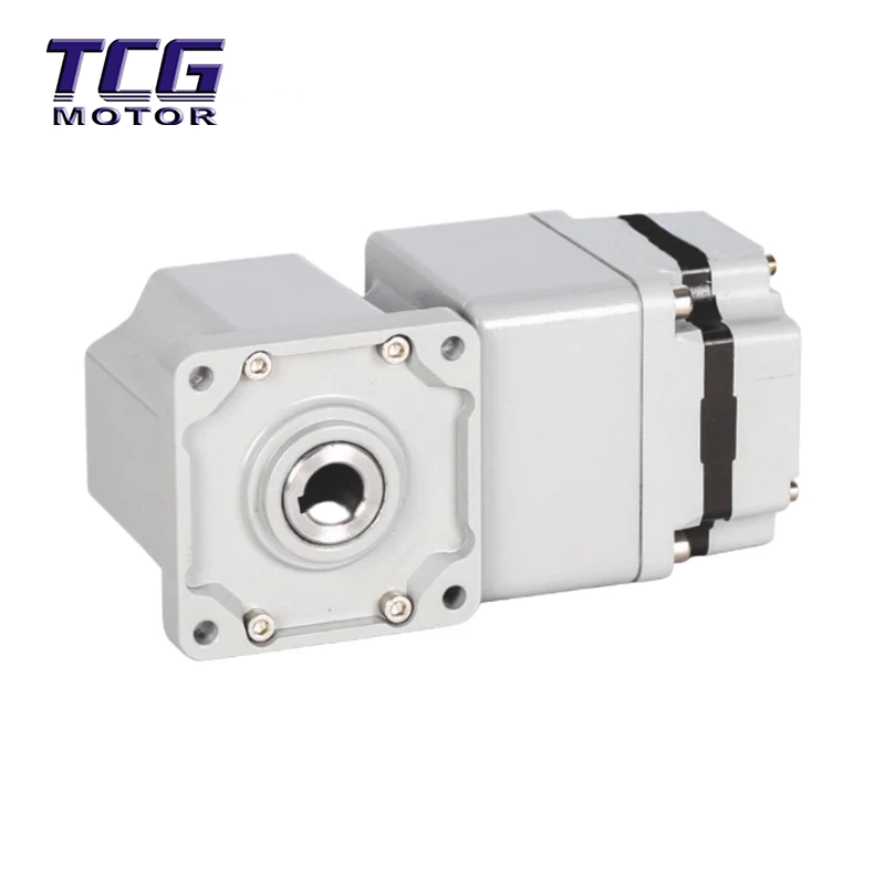 Motor BLDC de 60 W com caixa de engrenagens de ângulo reto 80GR